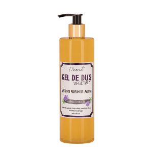 Gel de duș vegetal - Răsfăț cu parfum de lavandă 3 Tivona geldus2